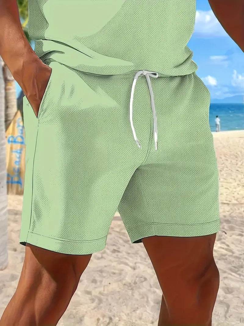 Lenoir™ | Ensemble d’été deux pièces à manches courtes