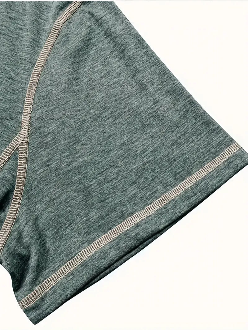 Lenoir™ | T-shirt à manches courtes boutonné