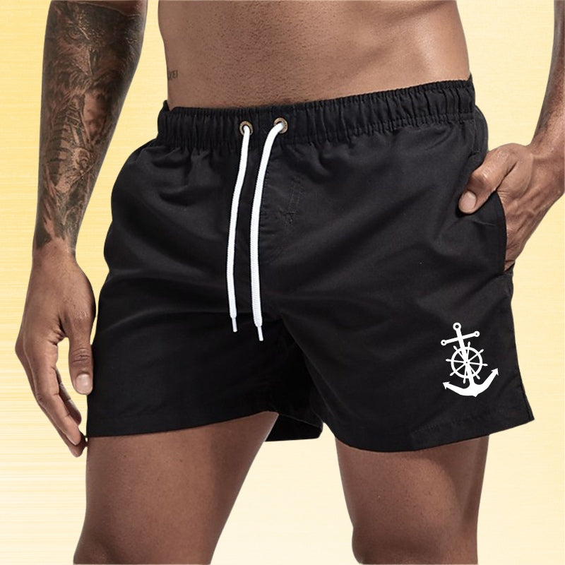 Lenoir™ - Short élégant à taille élastique avec poches