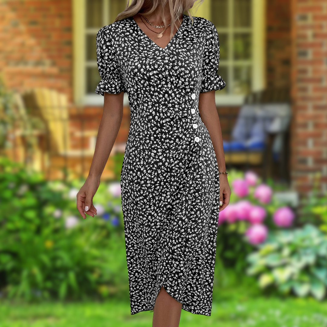 Lenoir™ | Robe Élégante Pétales