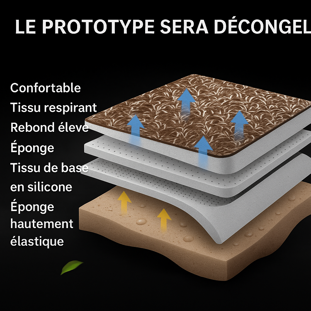 Lenoir™ | Coussins pour sièges auto en soie glacée