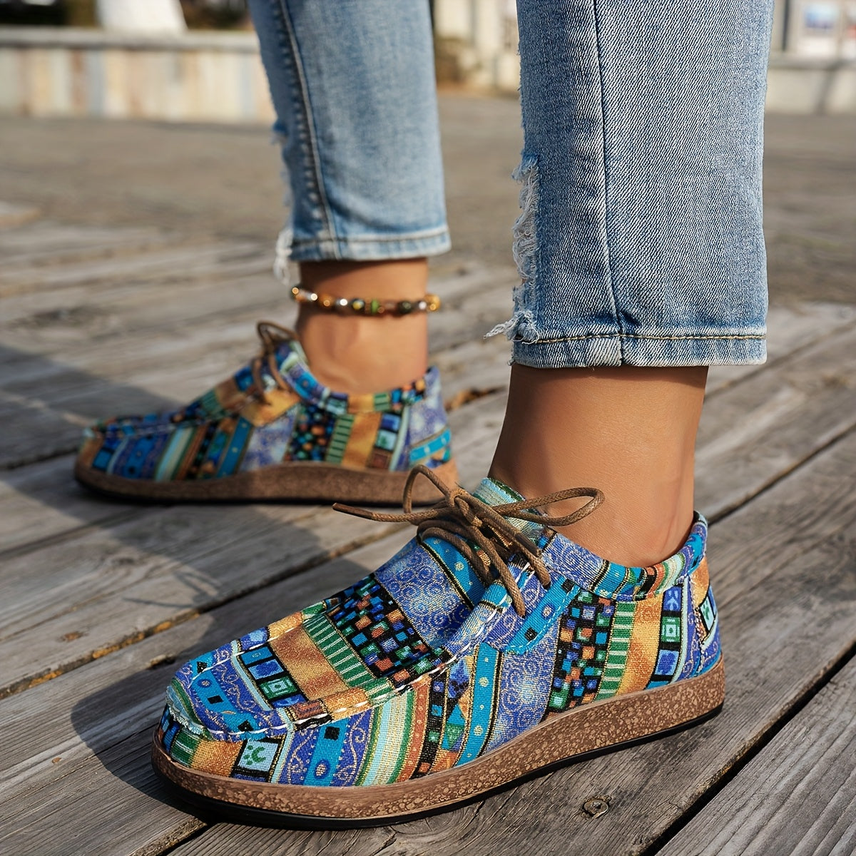 Lenoir™ | Chaussures rétro colorées pour femme
