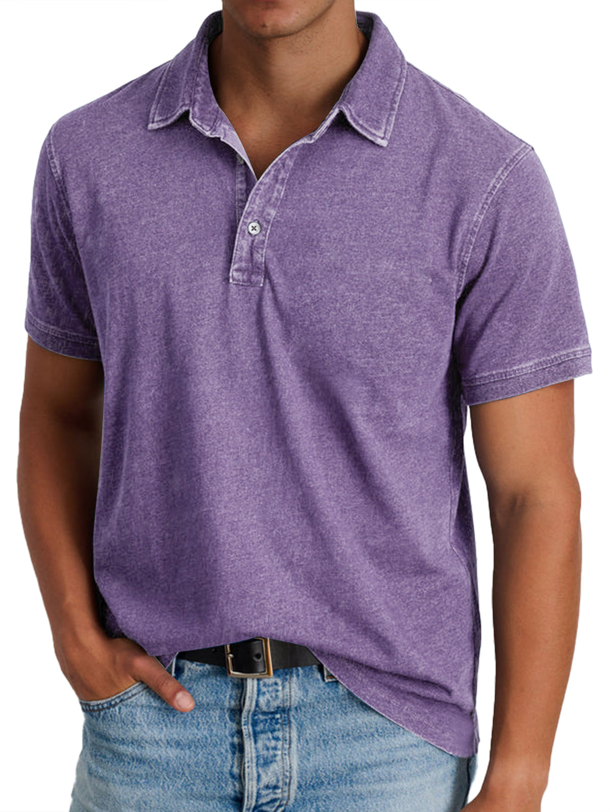 Lenoir™ | Polo avec collier pour hommes