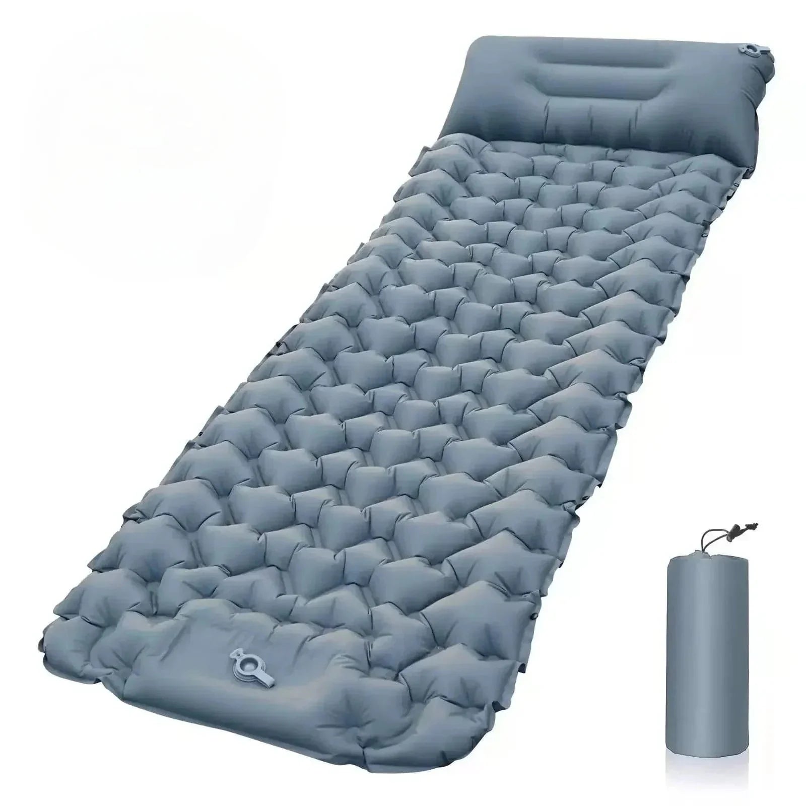 Lenoir™ | Matelas gonflable étanche et ultra-résistant avec pompe intégrée
