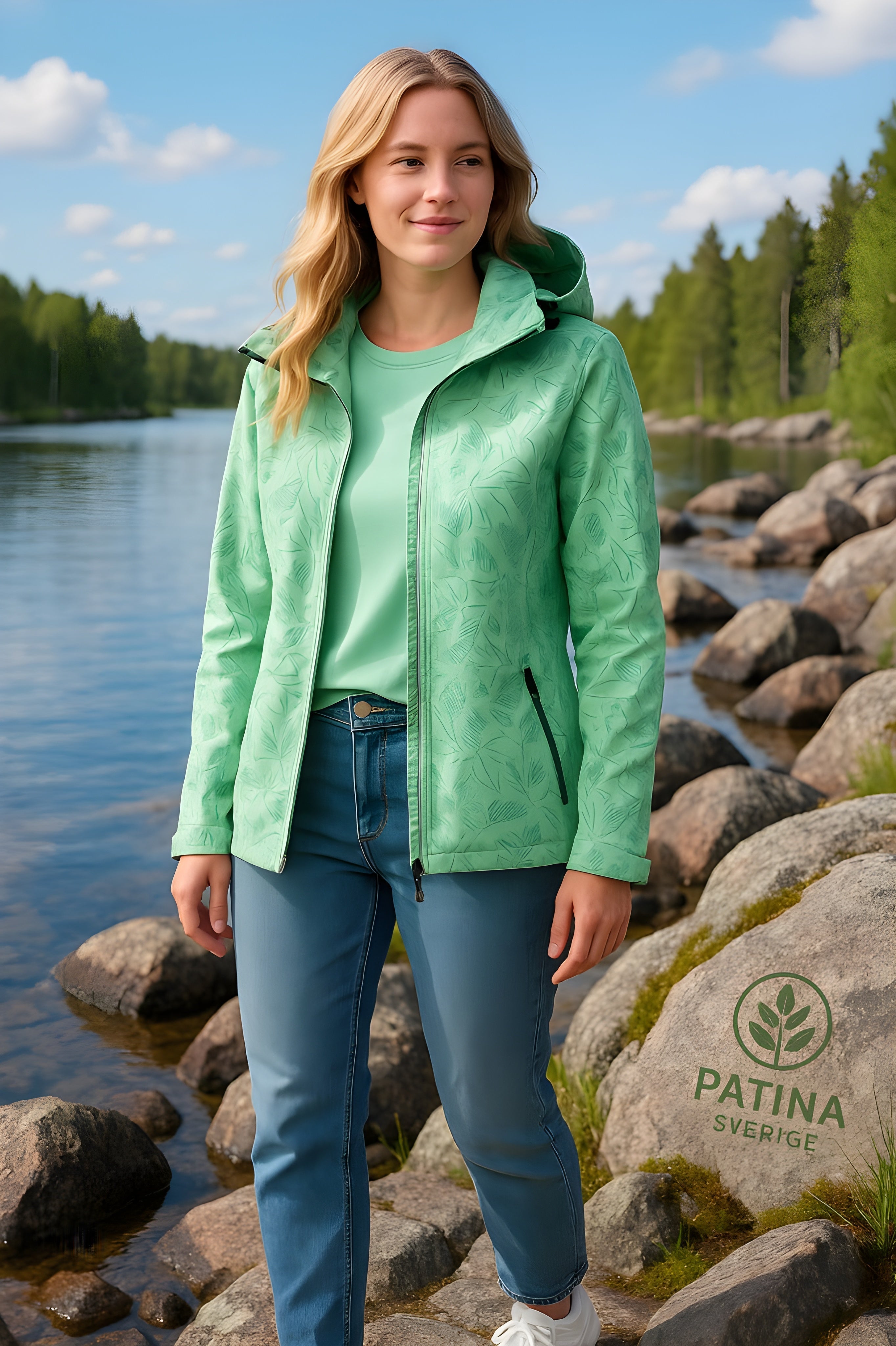 Lenoir™ | Veste coupe-vent imprimée