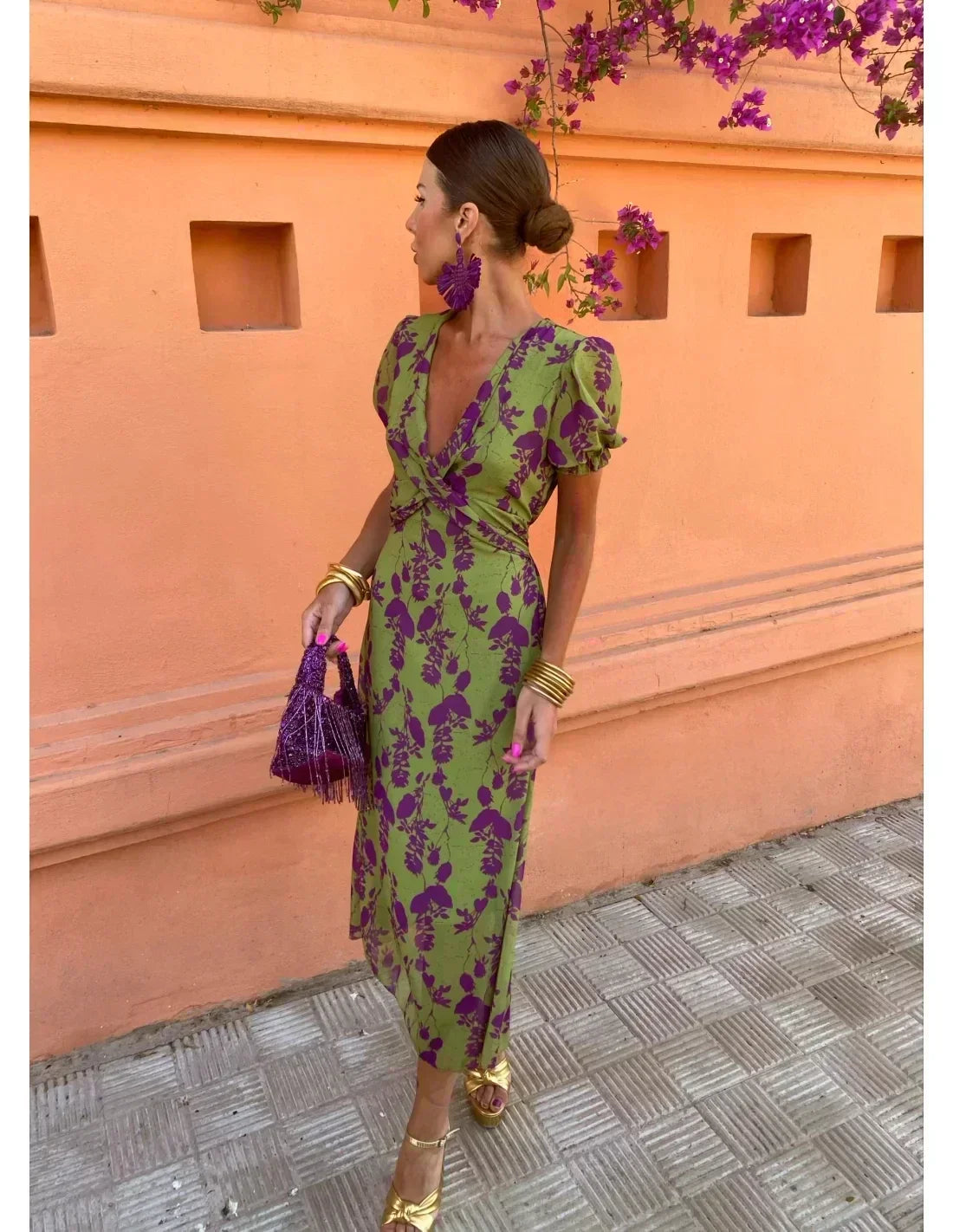 Lenoir™ | Robe élégante imprimée