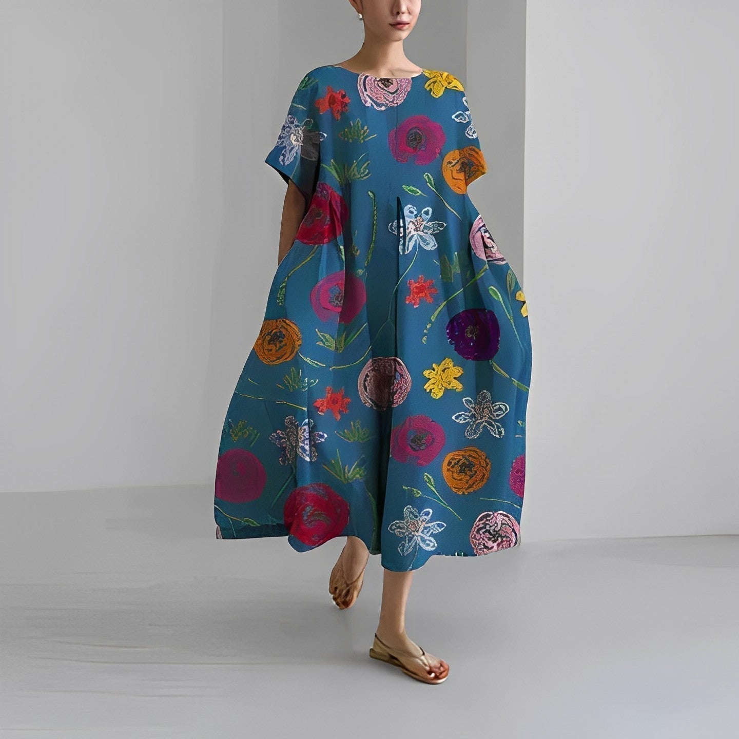 Lenoir™ | Robe bohème à fleurs