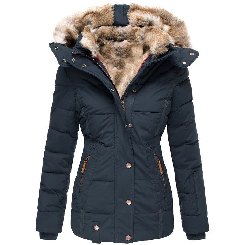 Lenoir™ | Manteau d'hiver chaud avec doublure en fourrure