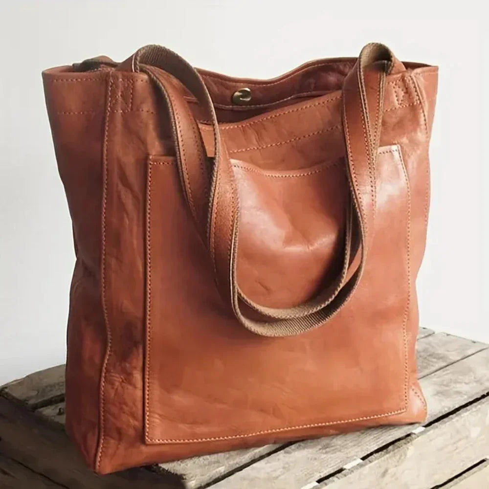Marlène™ Élégant sac fourre-tout en cuir