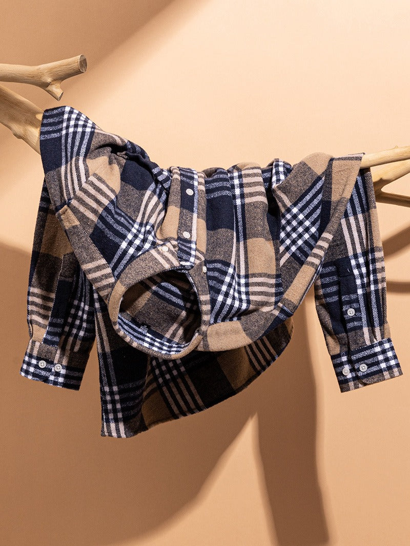 Lenoir™ | Chemise à carreaux en coton