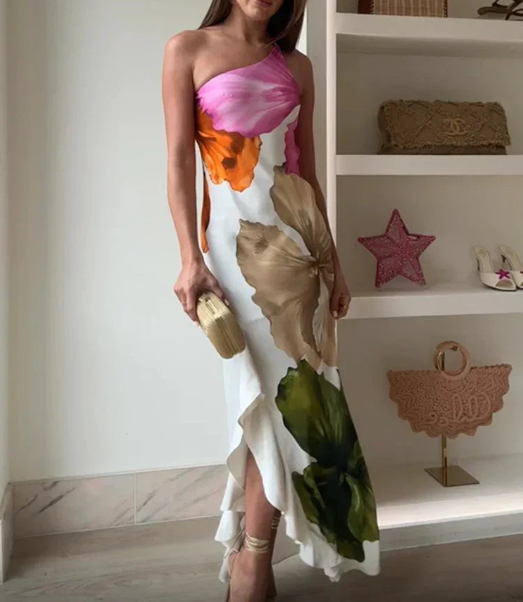 Lenoir™ | Robe maxi patchwork élégante