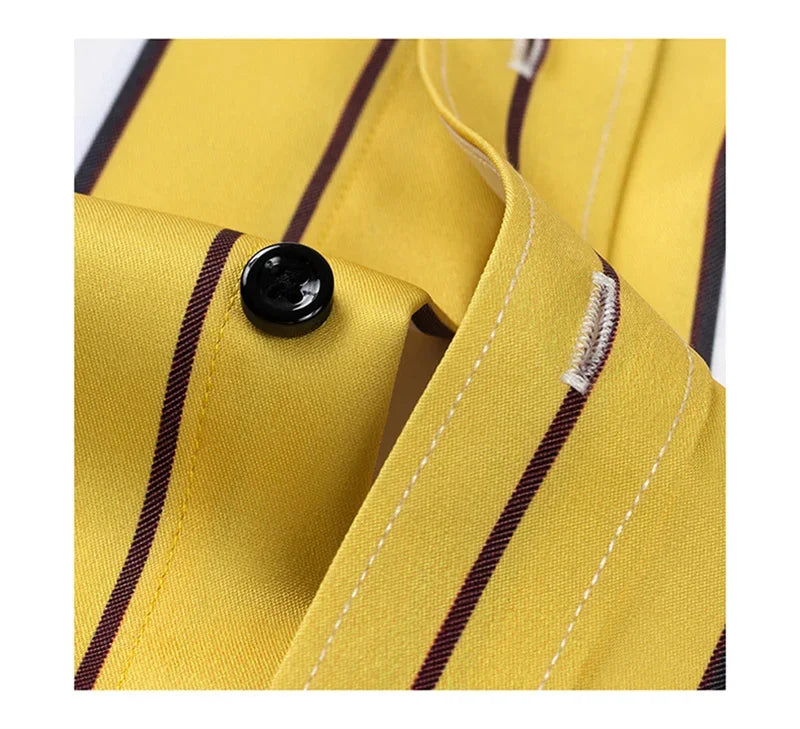 Lenoir™ | Chemise Casual Rayée pour Hommes