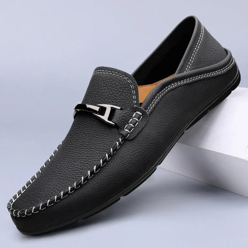 Lenoir™ | Mocassins Belford en cuir