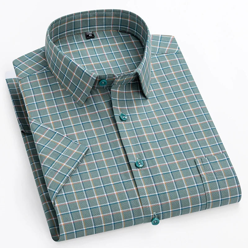 Lenoir™ | Chemise en coton à manches courtes
