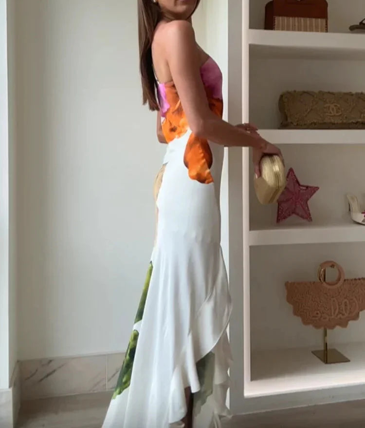 Lenoir™ | Robe maxi patchwork élégante