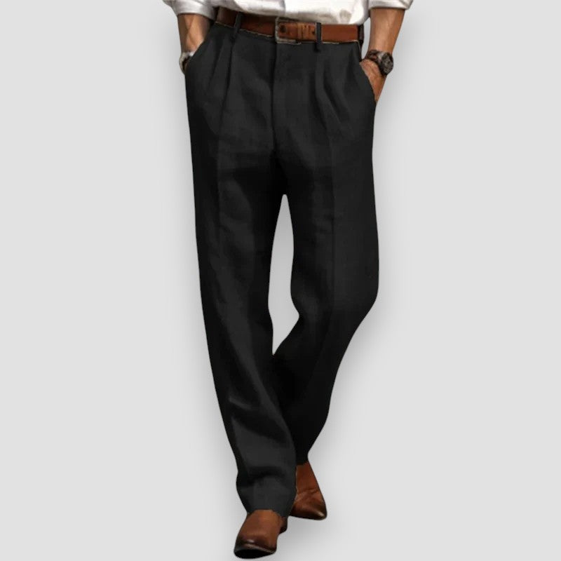 Lenoir™ | Pantalon classique en lin