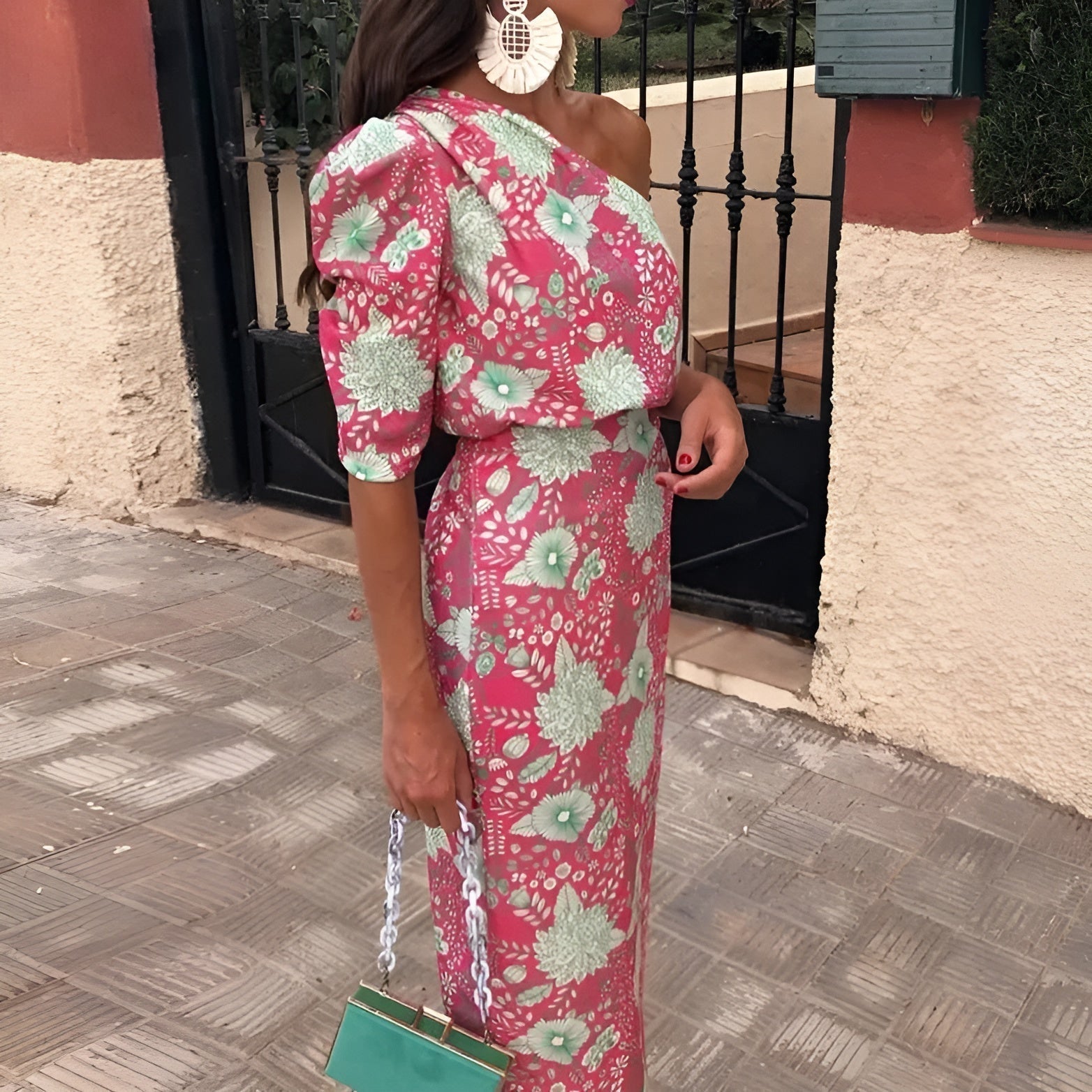 Lenoir™ | Robe élégante à une épaule