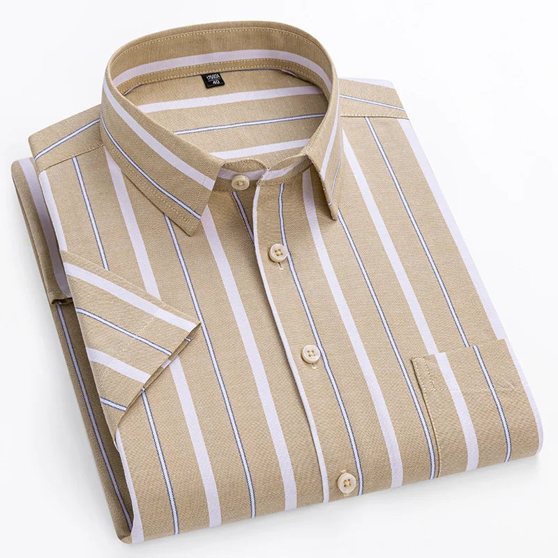 Lenoir™ | Chemise en coton à manches courtes