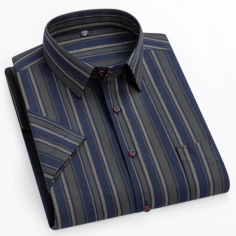 Lenoir™ | Chemise en coton à manches courtes