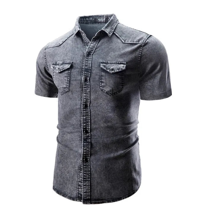 Lenoir™ | Chemise en denim à manches courtes