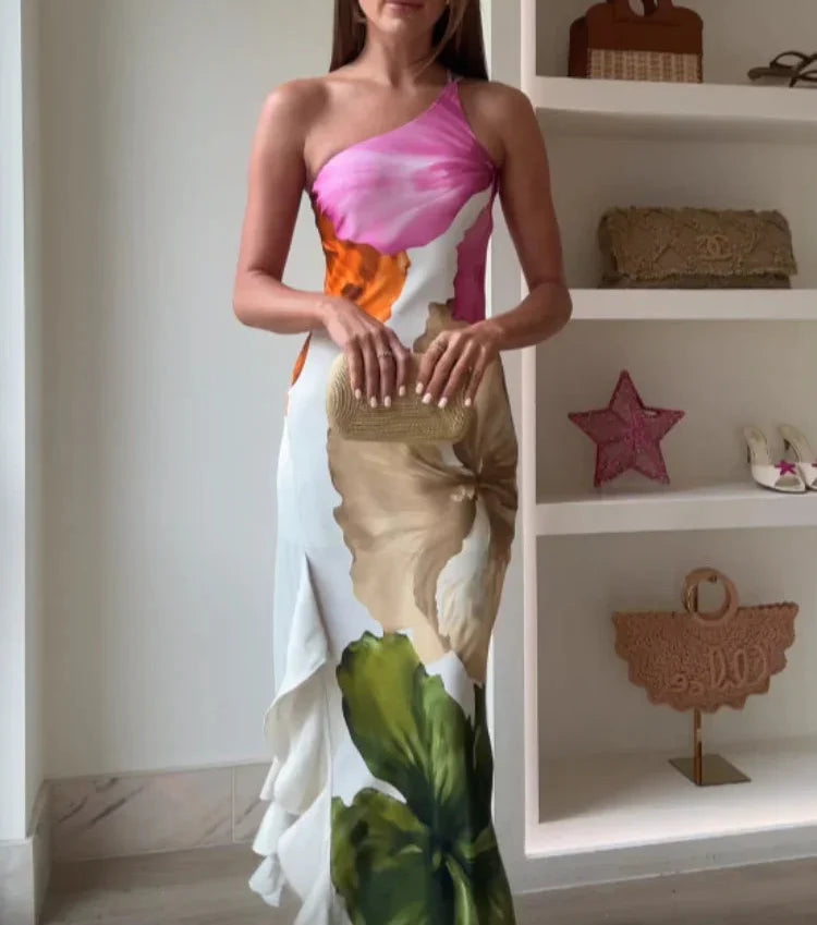 Lenoir™ | Robe maxi patchwork élégante