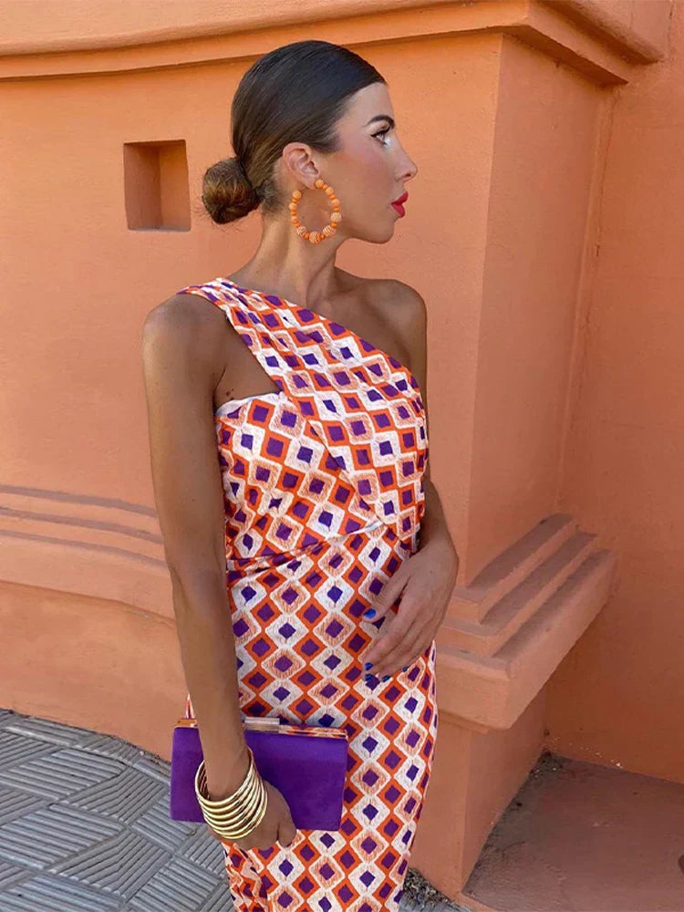 Lenoir™ | Robe élégante à une épaule