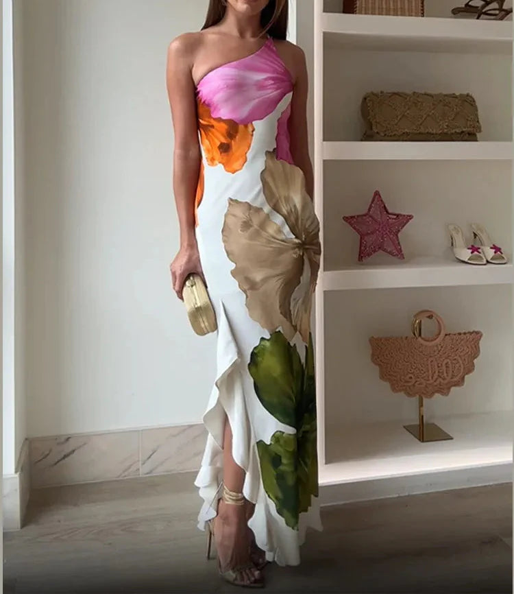 Lenoir™ | Robe maxi patchwork élégante