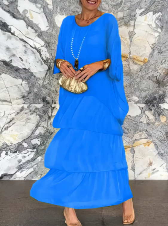 Lenoir™ | Robe longue et fluide avec style