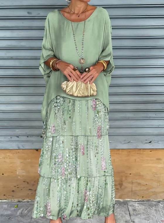 Lenoir™ | Robe longue et fluide avec style