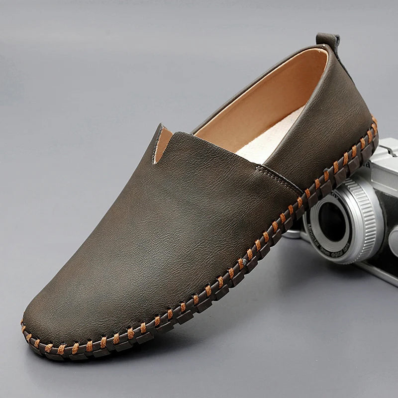 Lenoir™ | Mocassins en cuir confectionnés à la main