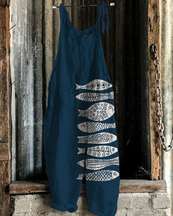 Lenoir™ | Jumpsuit Floral Vintage - Élégance et Confort pour Femmes