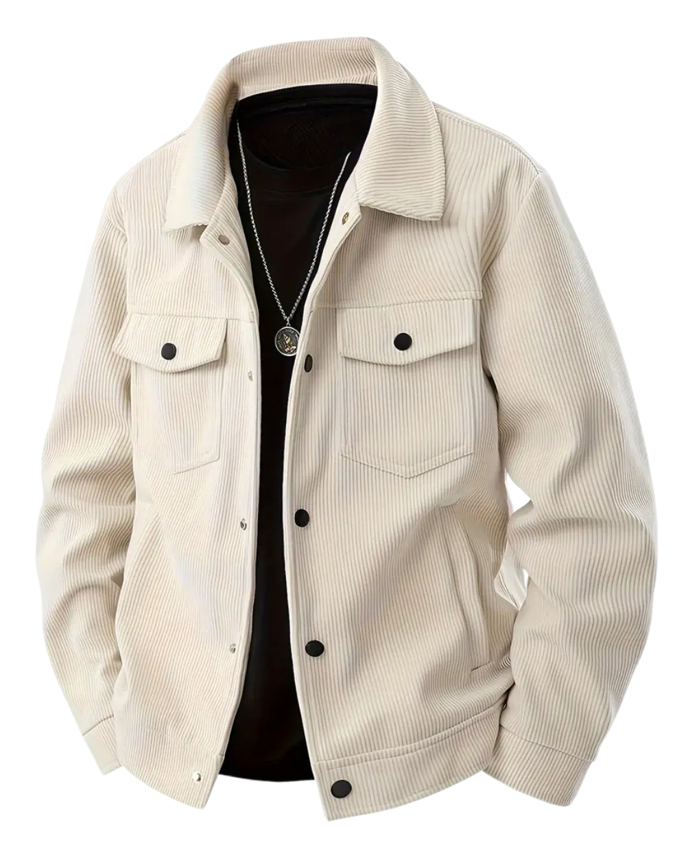 Lenoir™ | Veste en Côtelé Élégante