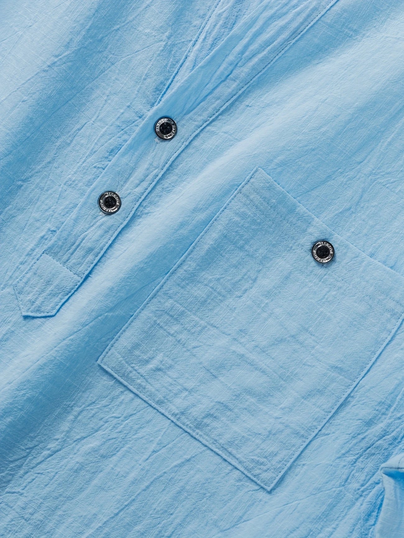 Lenoir™ | Chemise décontractée à manches courtes boutonnée