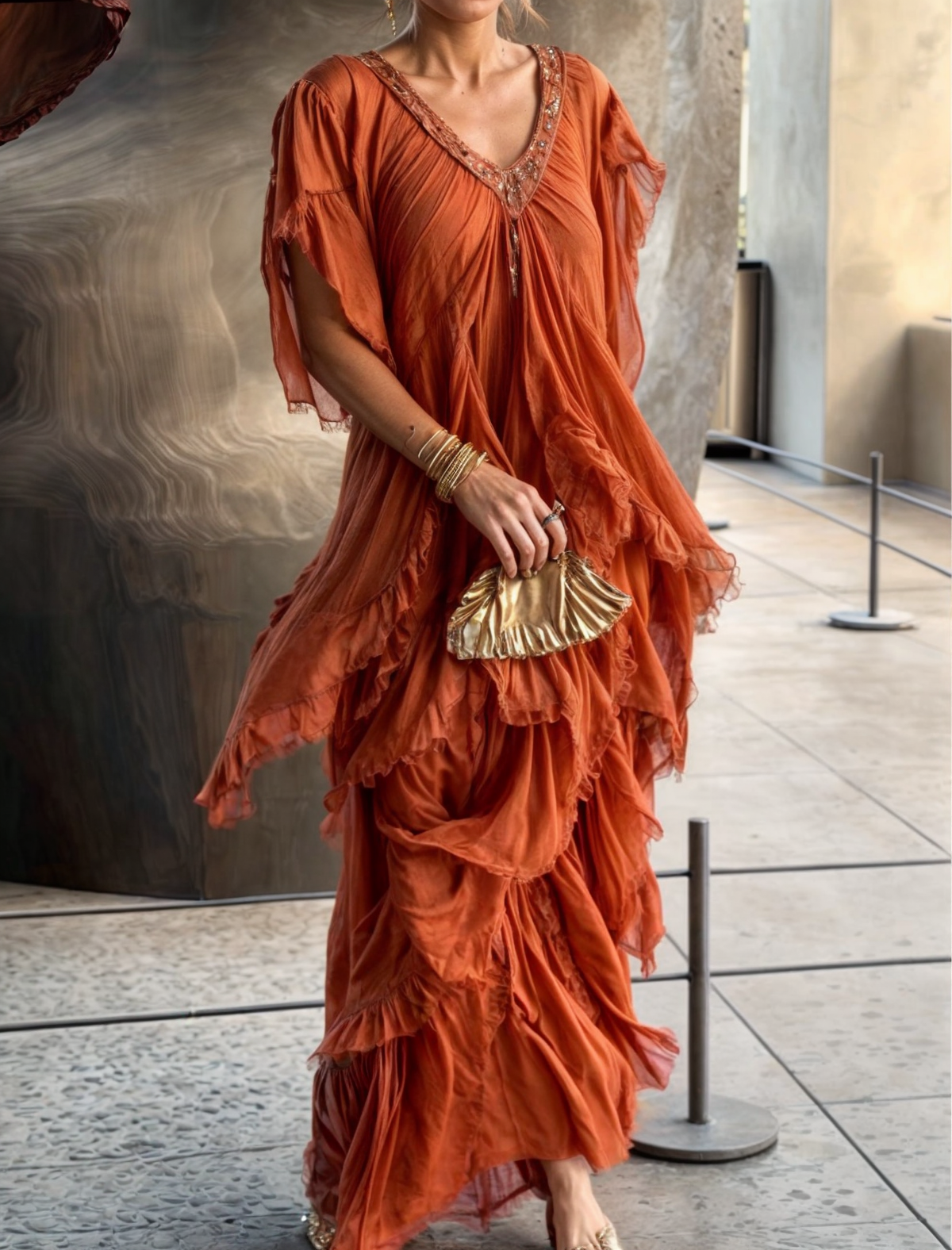 Lenoir™ | Robe Longue Élégante