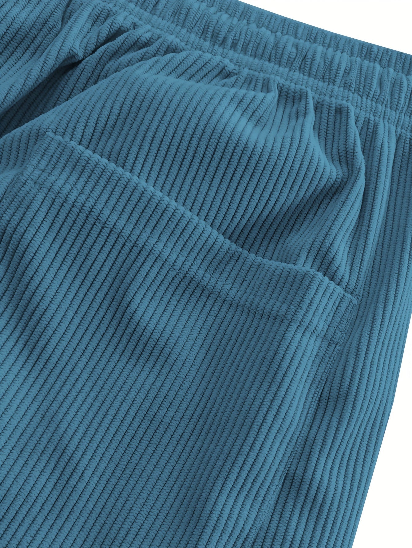 Lenoir™ | Pantalon droit à taille coulissée avec cordon de serrage