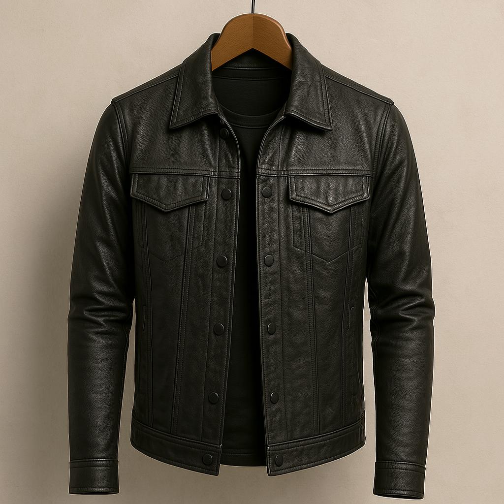 Lenoir™ | Veste de motard en cuir