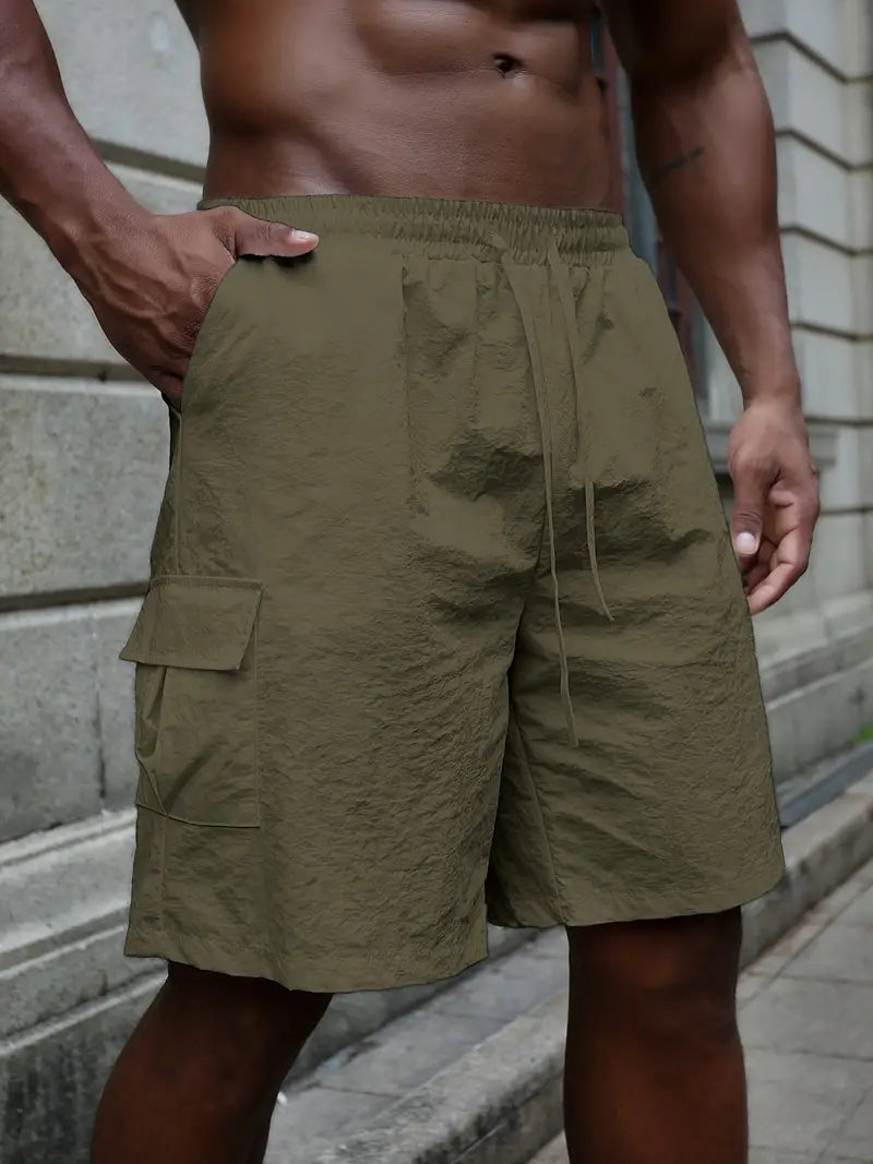 Lenoir™ | Short respirant à taille élastique