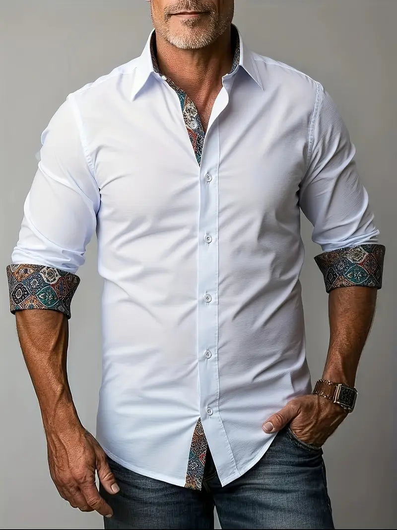 Lenoir™ | Chemise boutonnée à manches longues