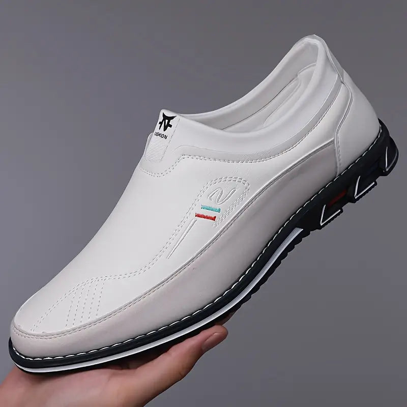 Lenoir™ | Mocassins antidérapants en cuir