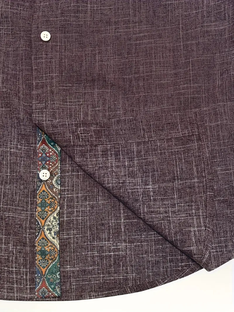 Lenoir™ | Chemise boutonnée à manches longues