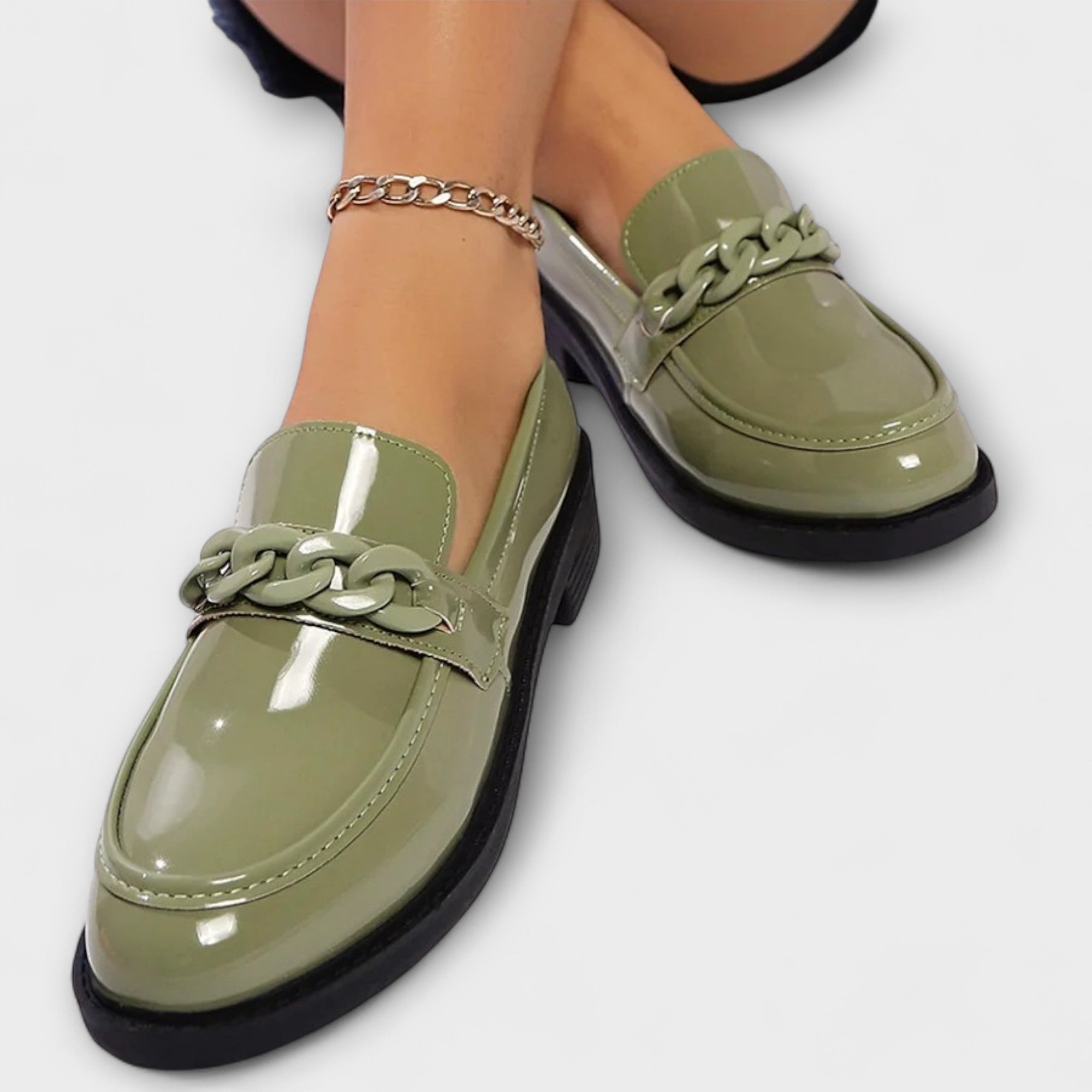 Lenoir™ | Chaussures décontractées en forme de théière, Mocassins