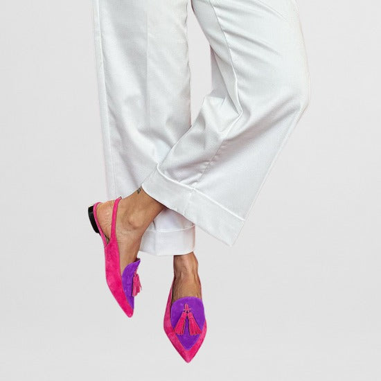 Lenoir™ | Ballerines avec Franges et Bracelets Décoratifs