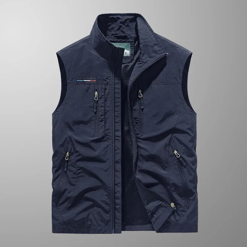 Lenoir™ | Gilet cargo respirant à multiples poches
