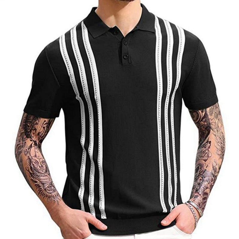 Lenoir™ | Polo décontracté rayé