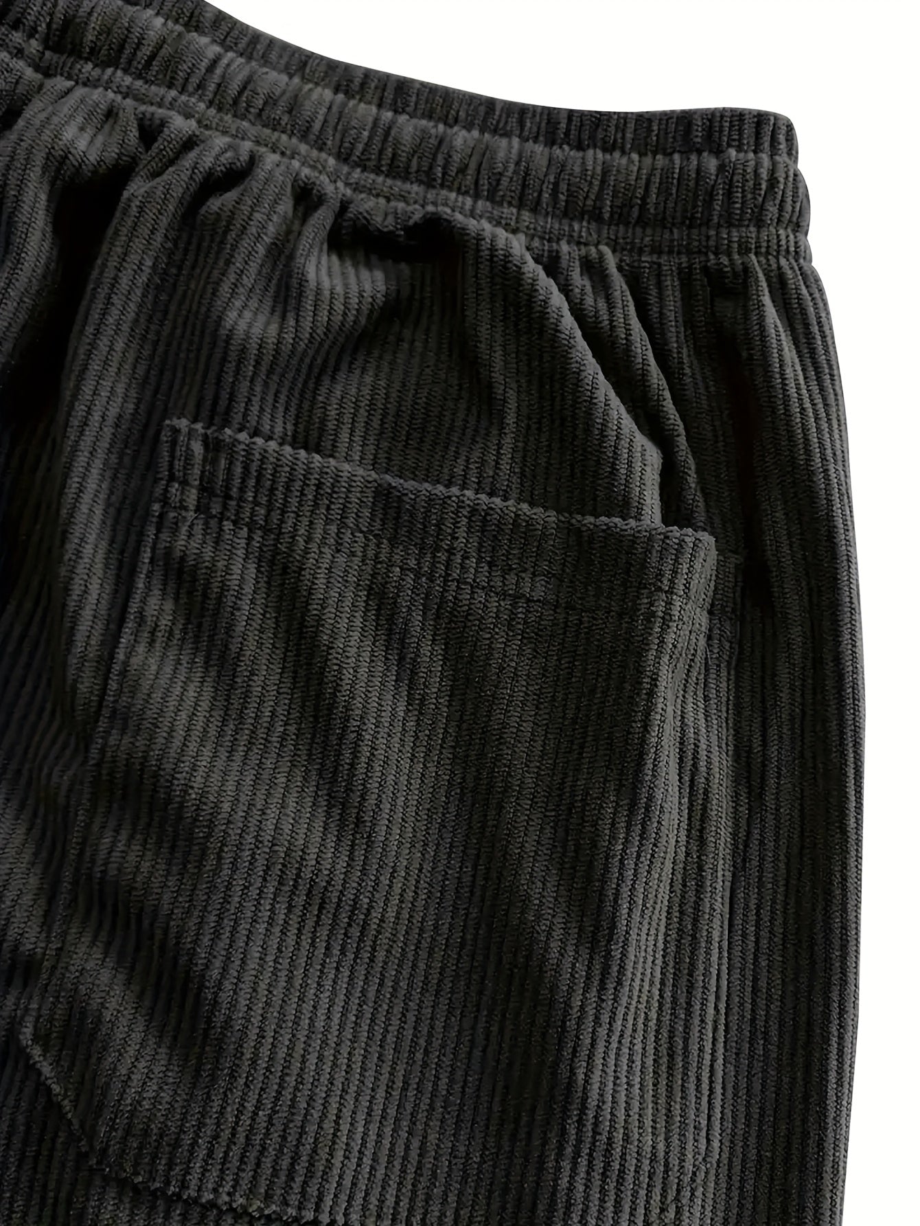 Lenoir™ | Pantalon droit à taille coulissée avec cordon de serrage
