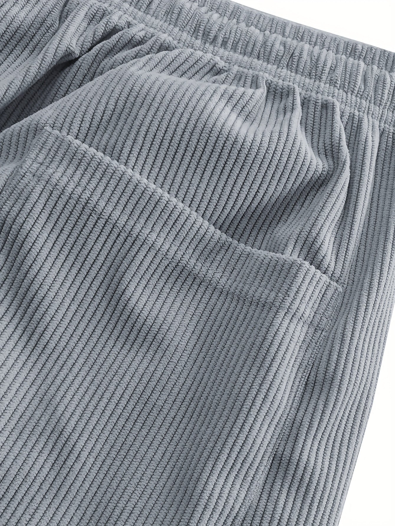 Lenoir™ | Pantalon droit à taille coulissée avec cordon de serrage
