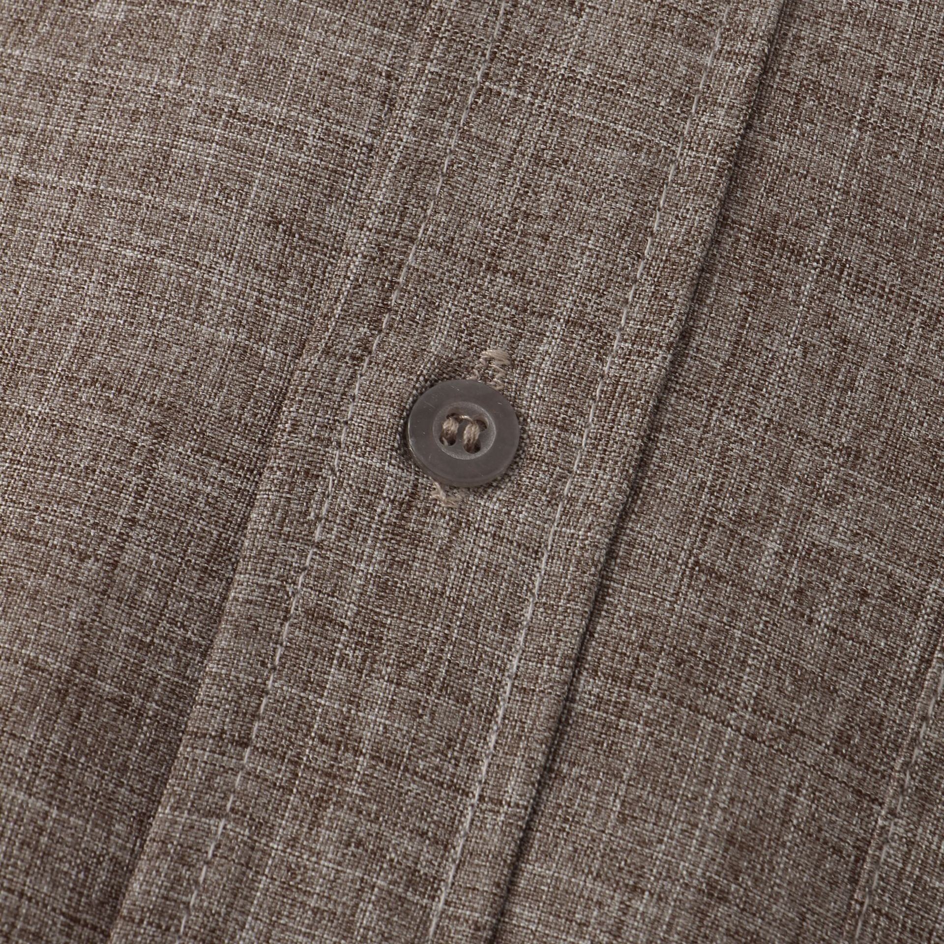 Lenoir™ | Chemise en coton unie avec boutons