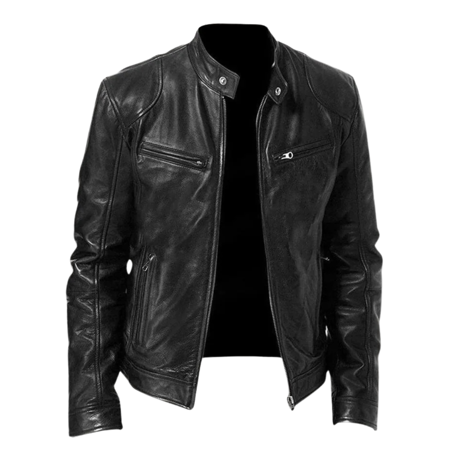 Lenoir™ - Veste en cuir artisanal pour homme
