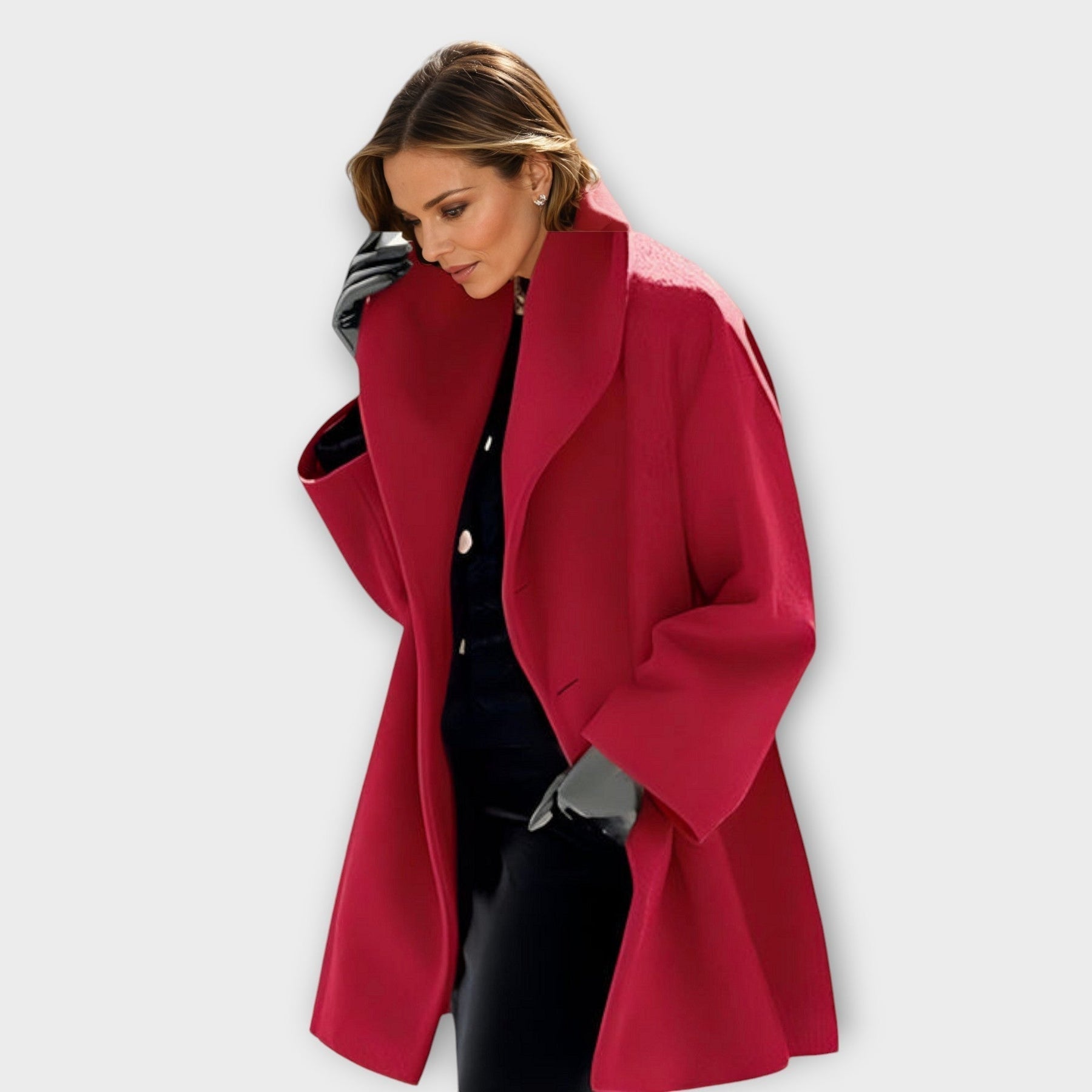 Lenoir™ | Manteau veste coupe-vent de luxe en laine