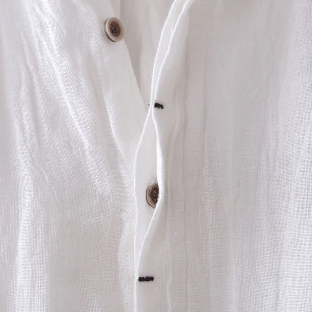 Lenoir™ | Chemise élégante à manches courtes avec boutons